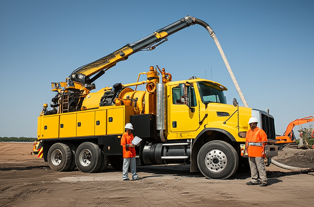 Hydrovac truck technical specifications